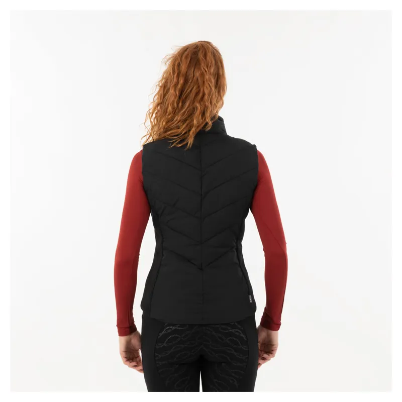 Anky Stepped Waistcoat Black-1