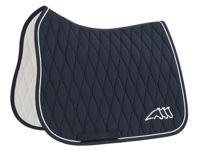 Equiline Petra Logo Saddlepad Dressage Full Blue 