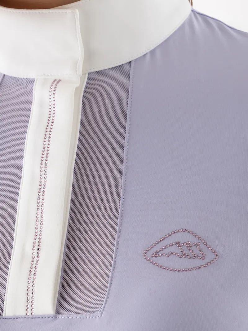 Equiline Ladies Competition Shirt Eqglece - Glicine -2