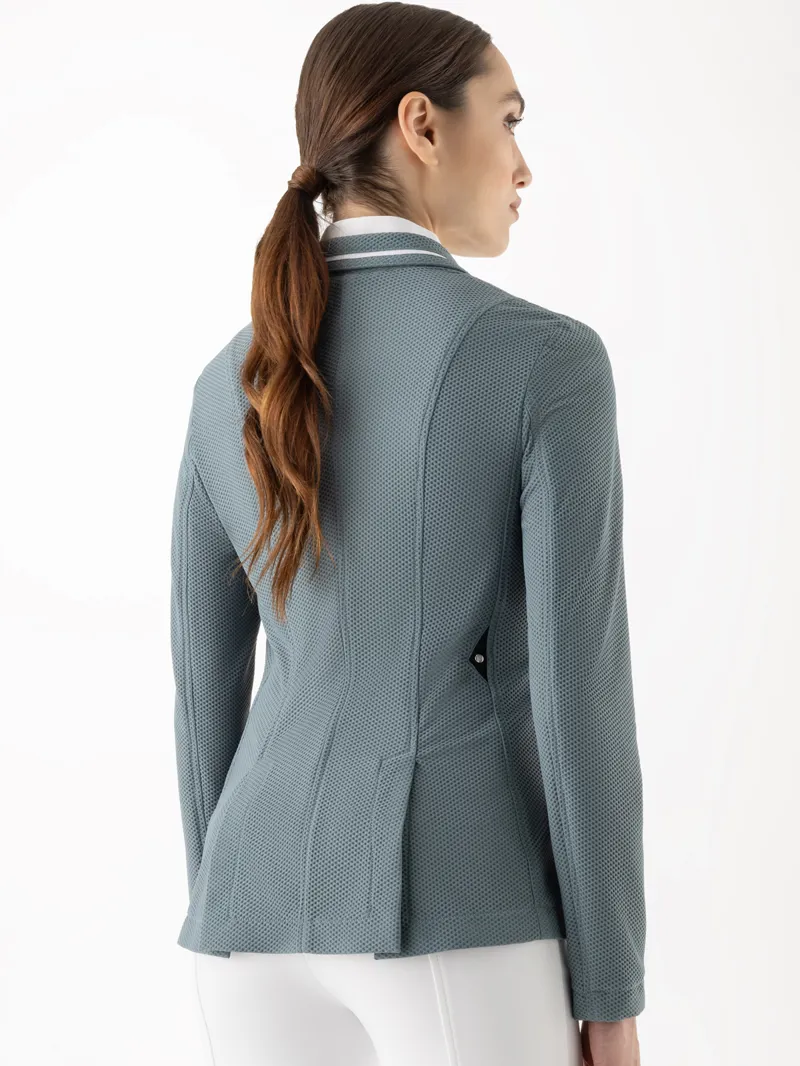 Equiline Eqcigiac Womens Mesh Show Jacket - Forest Green-2