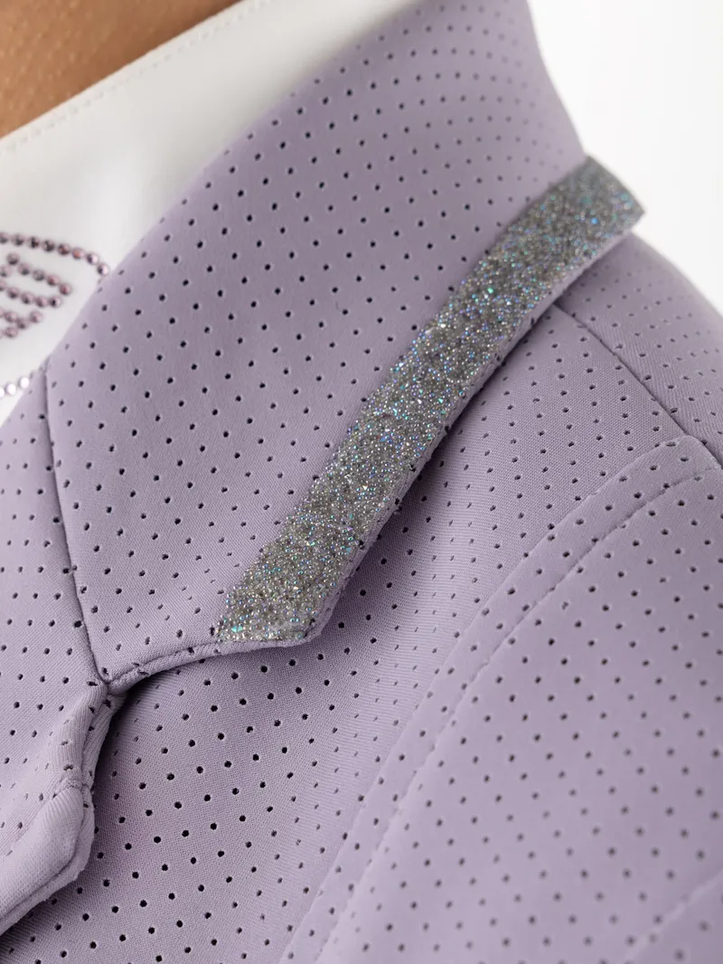 Equiline Ladies Competition Jacket Eqgarcia - Mauve-1