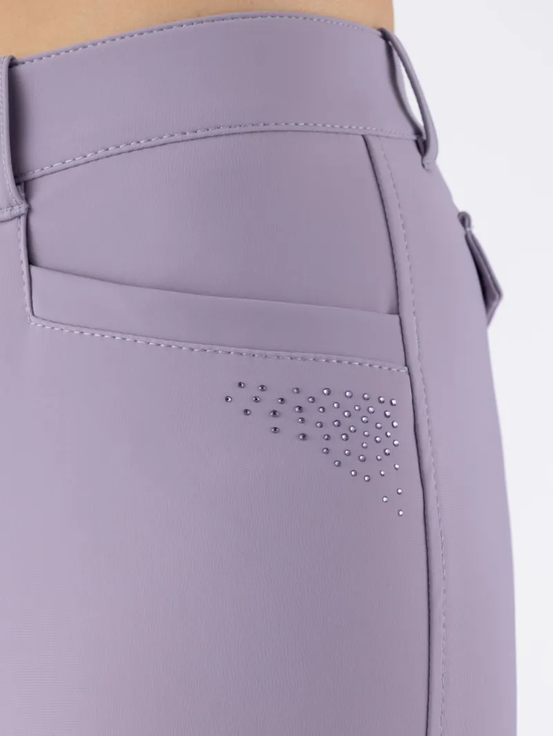 Equiline Eqgurf BX-TECH Full Grip Womens Breeches - Mauve-1