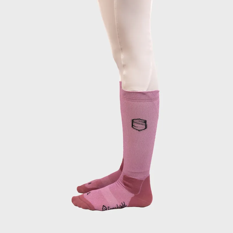 Samshield Balzane Glitter Socks - Blush Pink