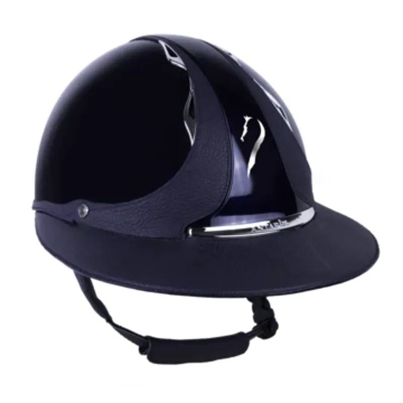 Antares Eclipse Premium Blue Wide Peak Riding Hat 