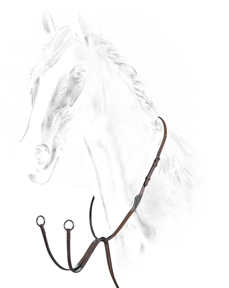 Equiline Running Martingale Brown