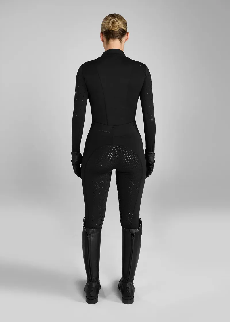 Aztec Diamond Crystal Base Layer - Black -2