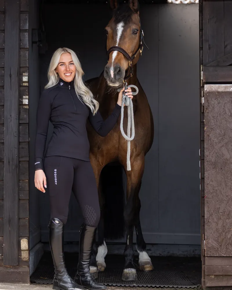 Equidry Water repellent Leggings Black-1
