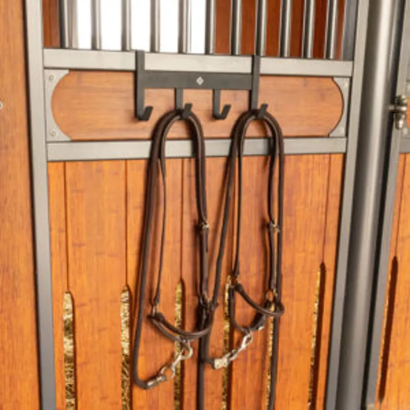 Grooming Deluxe Bridle Rack Metal with 4 Hooks-2