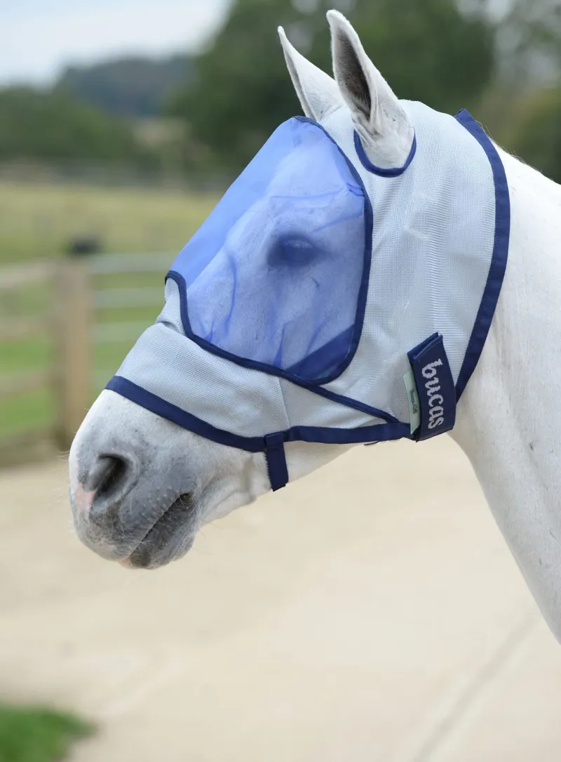 Bucas Buzz-Off Deluxe Fly Mask No Ears 