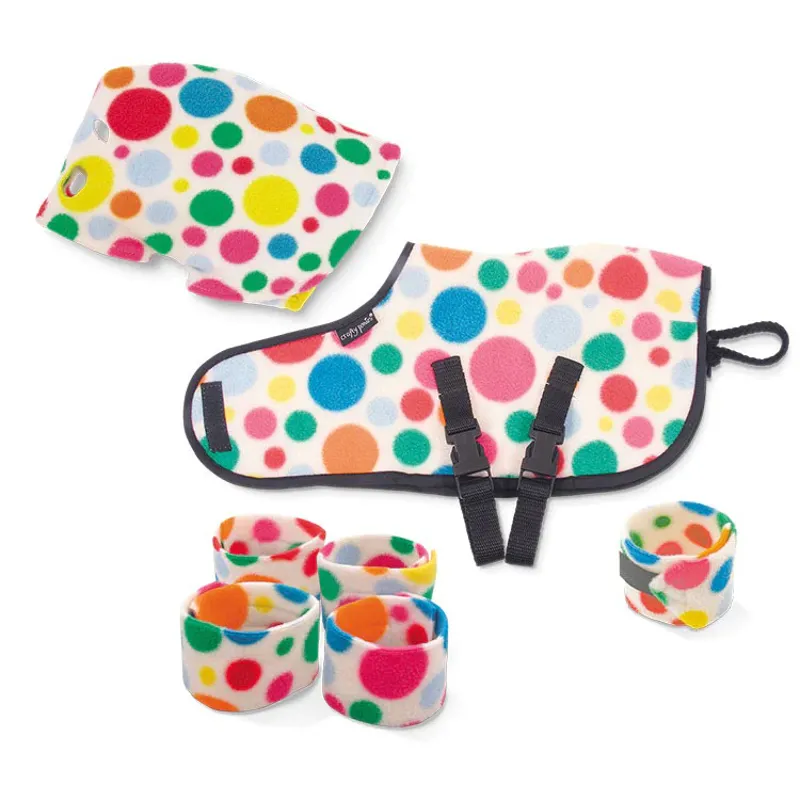Crafty Pony Snuggle Set White Spotty