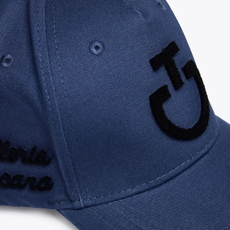 Cavalleria Toscana Tufted Stitch Cap Blue/ Black-2