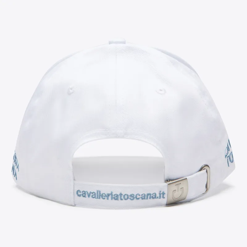Cavalleria Toscana Cap White/Baby Blue-2