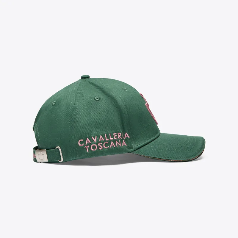 Cavalleria Toscana Cap Green/Pink-1