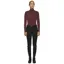 Cavalleria Toscana Jersey Fleece Half Zip Turtleneck Burgundy