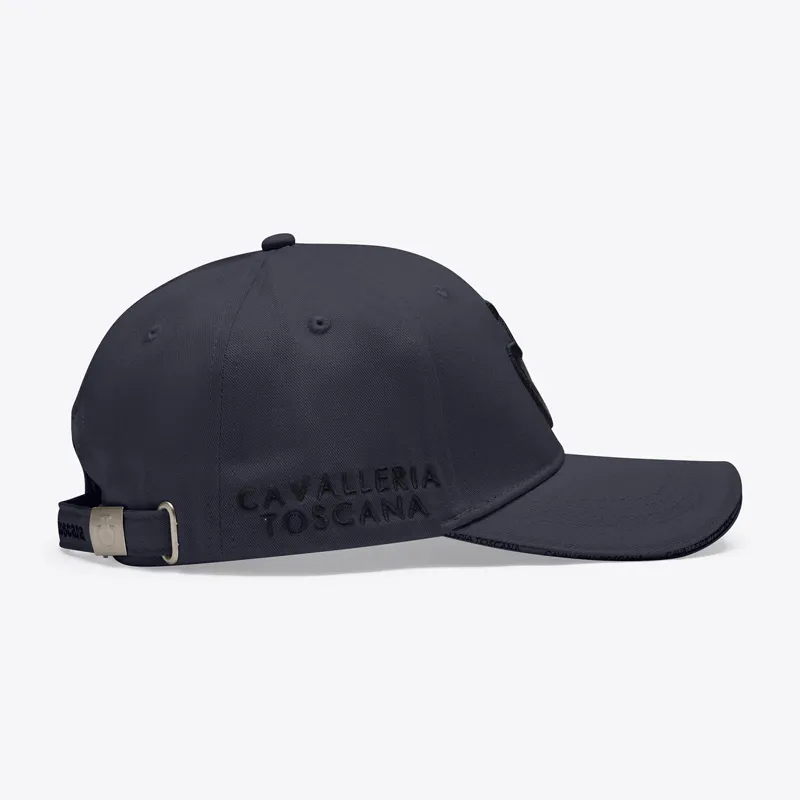 Cavalleria Toscana Cap Charcoal Blue/Black-1