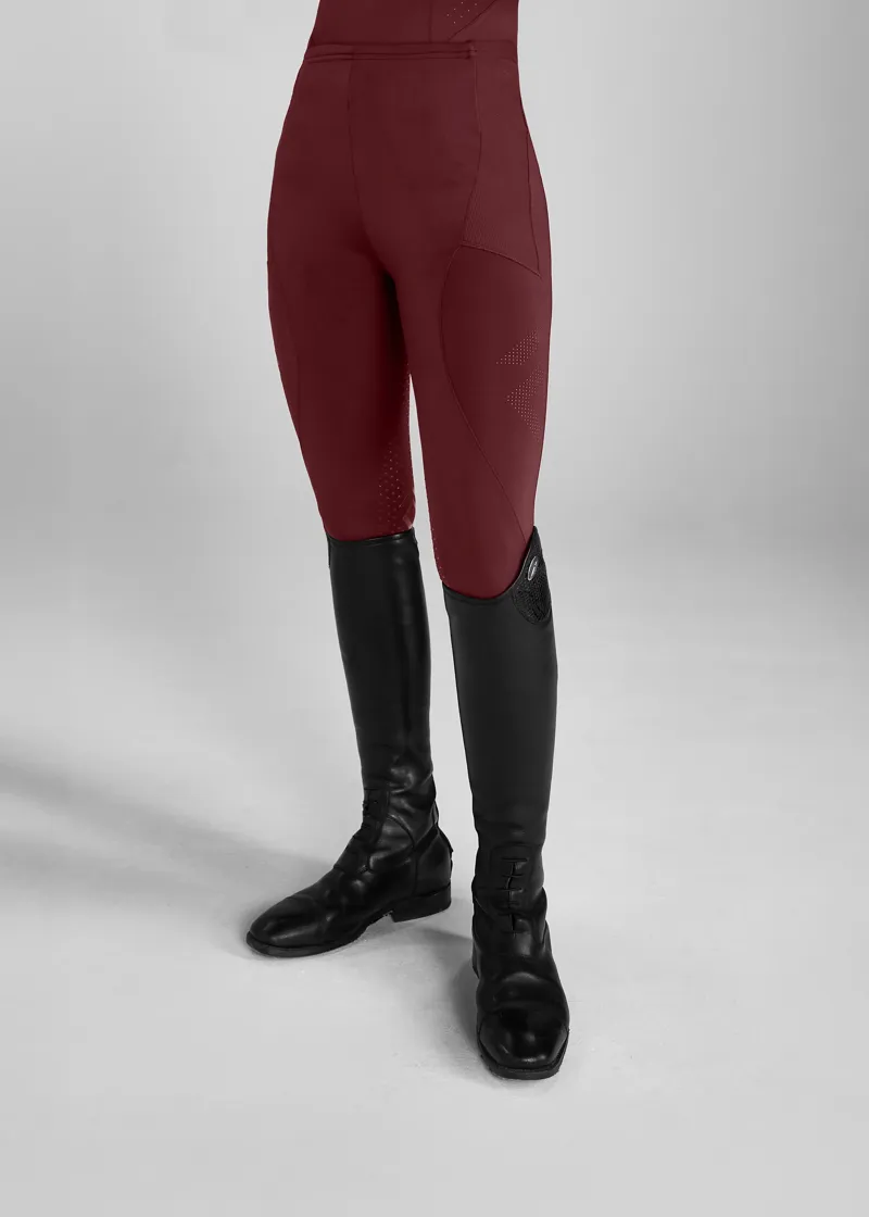 Aztec Diamond Cherry Core Leggings Full Seat-3