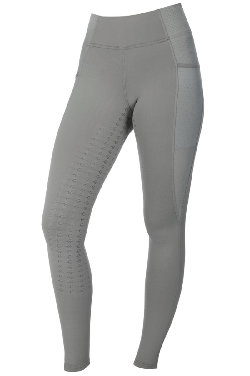 Covalliero Ladies Riding Tights Light Graphite-2