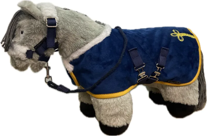 Crafty Ponies Deluxe Show Rug Set Navy