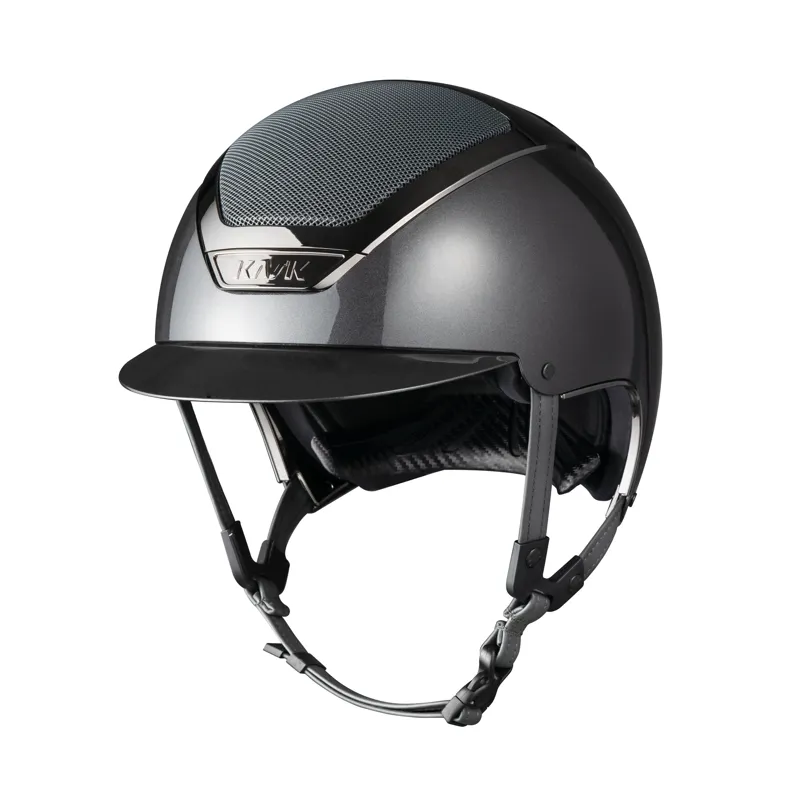 Kask Dogma Pure Shine Riding Hat - Anthracite