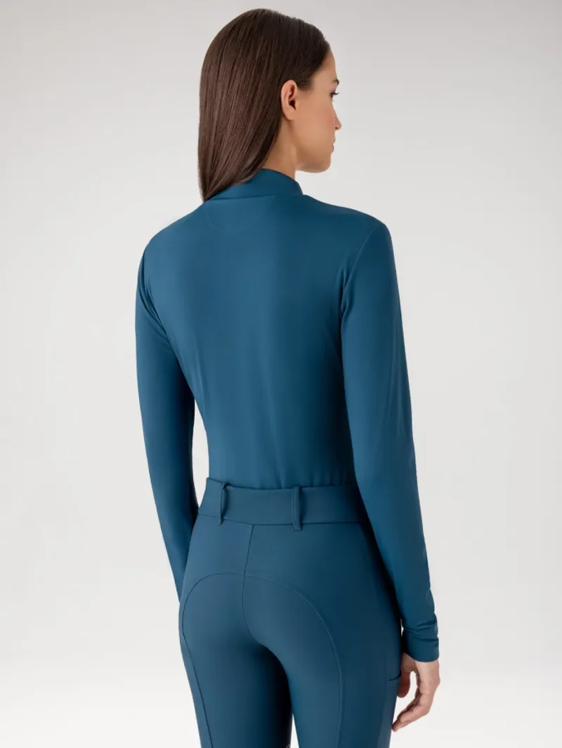 Equiline Ladies Second Skin Anti-UV Eblec - Legion Blue-1