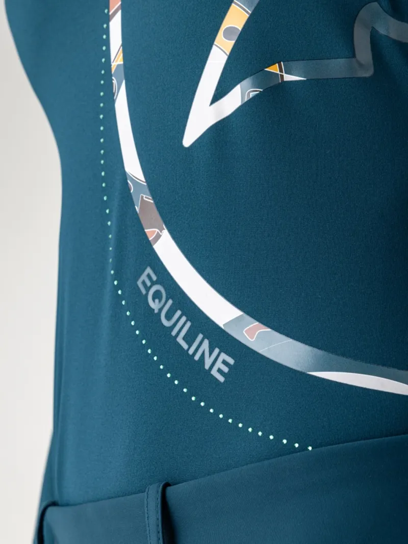 Equiline Ladies Second Skin Anti-UV Eblec - Legion Blue-2