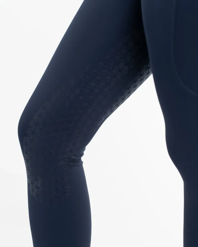 Equidry Water Repellent Leggings - Children's Navy/Pale Pink