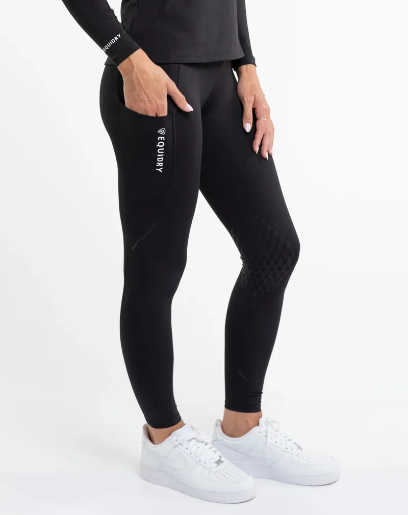 Equidry Water repellent Leggings Black