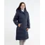 Equidry Thora Waterproof Puffer Long Riding Coat Navy