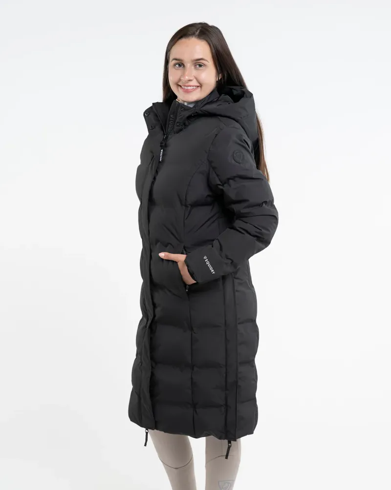 Equidry Thora Waterproof Padded Coat - Black-1
