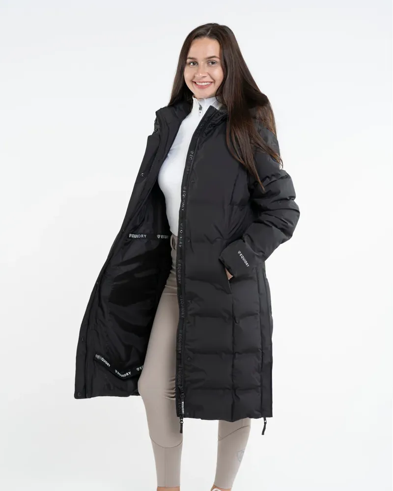 Equidry Thora Waterproof Padded Coat - Black-3