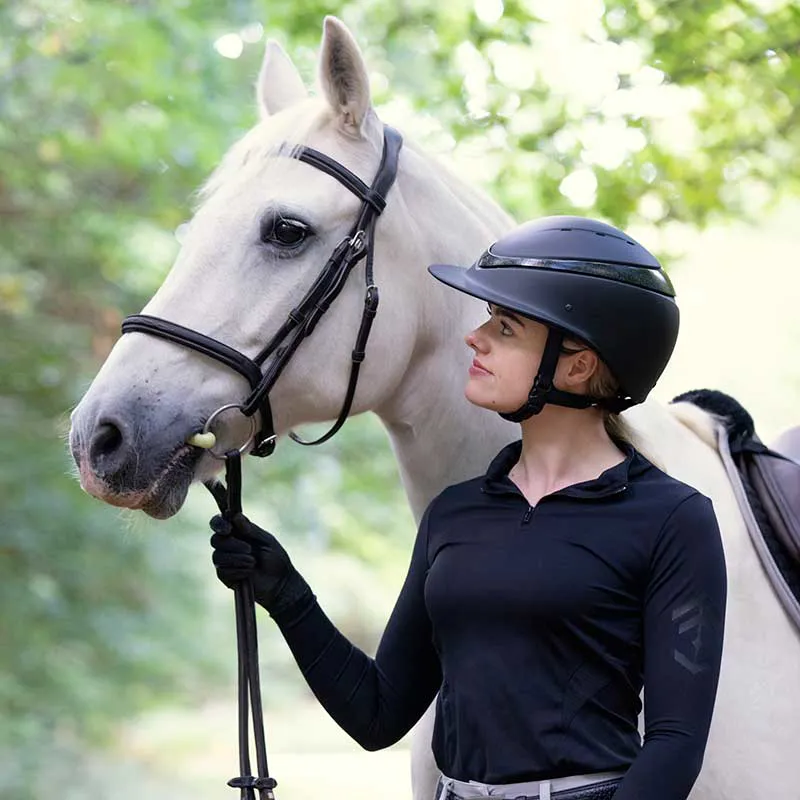 Charles Owen This Esme Luna Riding Hat Midnight Blue Medium/Large-2