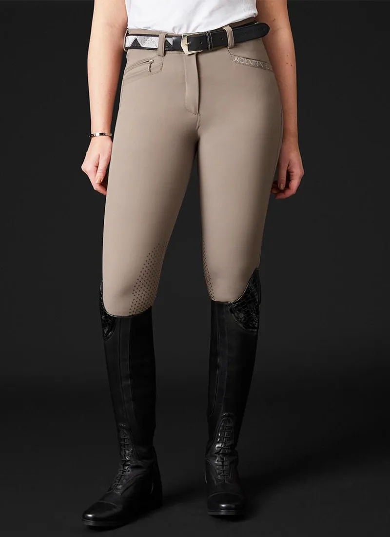 Mountain Horse Ester Full Grip Breech Taupe-1