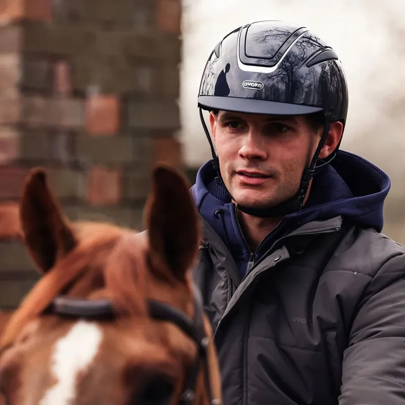 Evoke Callisto Classic Peak - Navy Metallic Chrome-4