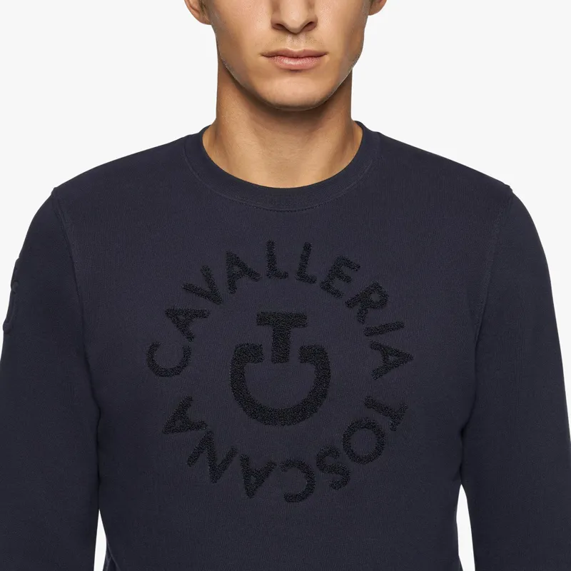 Cavalleria Toscana Orbit Sweatshirt Dark Navy-1