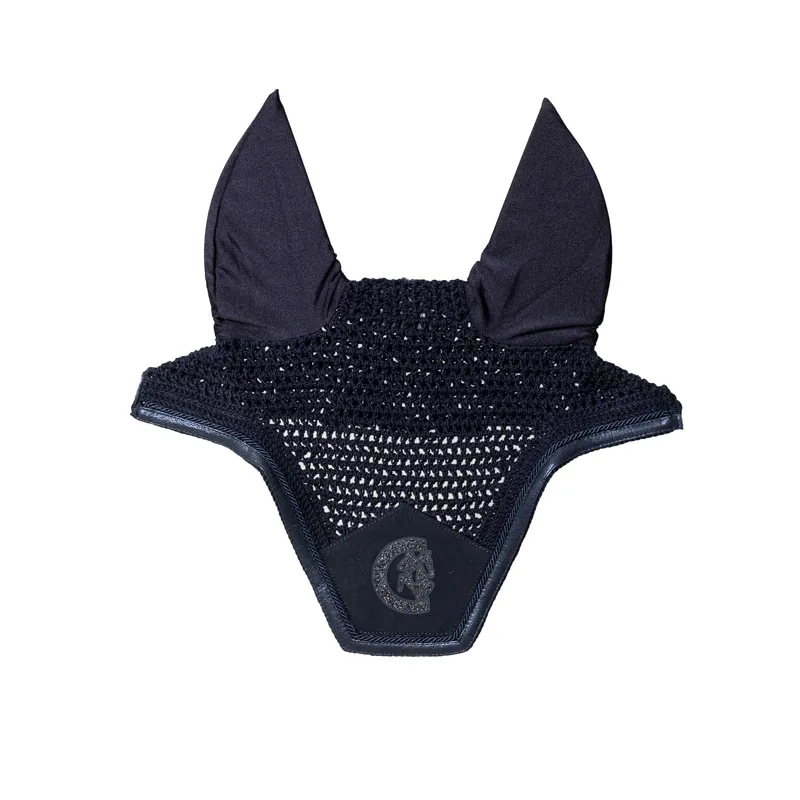 Kentucky Horsewear Fly Veil Wellington Sparkling - Navy-1