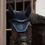 Kentucky Horsewear Fly Veil Wellington Sparkling - Navy