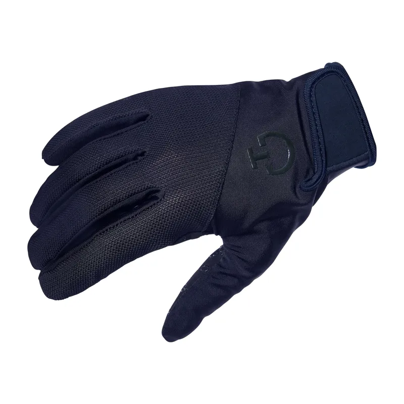 Cavalleria Toscana Mesh Grip Gloves Navy-1