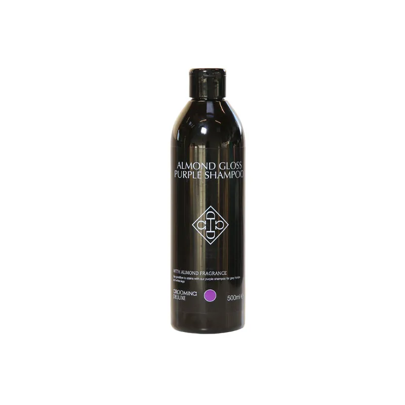 Grooming Deluxe Almond Gloss Purple Shampoo 500ml-2