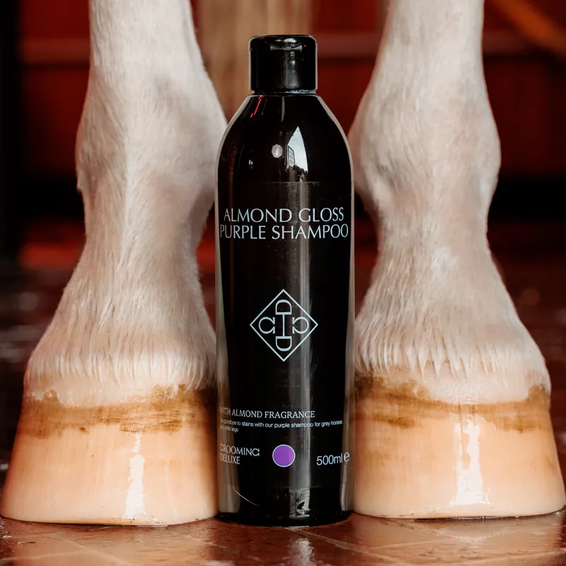 Grooming Deluxe Almond Gloss Purple Shampoo 500ml