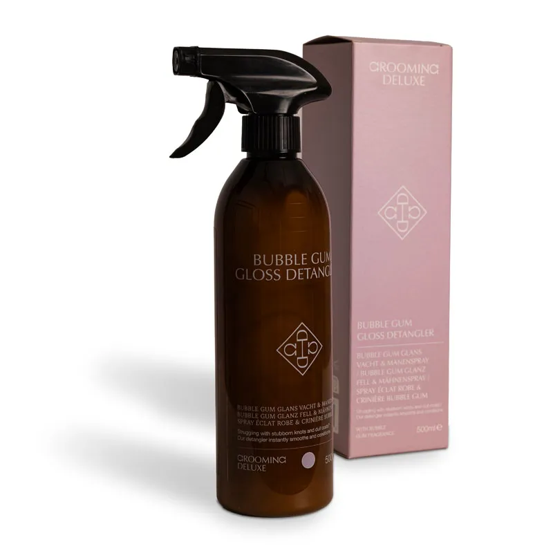 Grooming Deluxe Bubble Gum Gloss Detangler 500ml