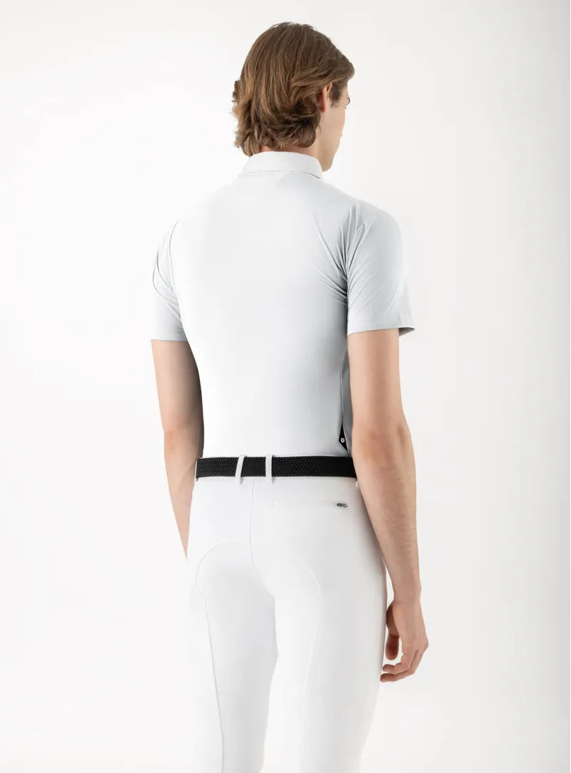 Equiline Mens Eqcilort Competition Shirt - White-1