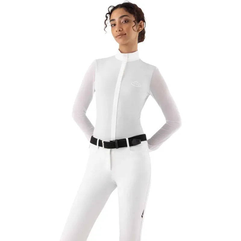 Equiline Ladies Competition Polo Eqcubra - White