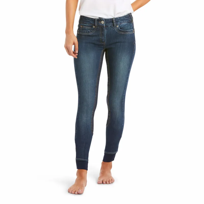 Ariat Halo Denim Breeches Full Seat
