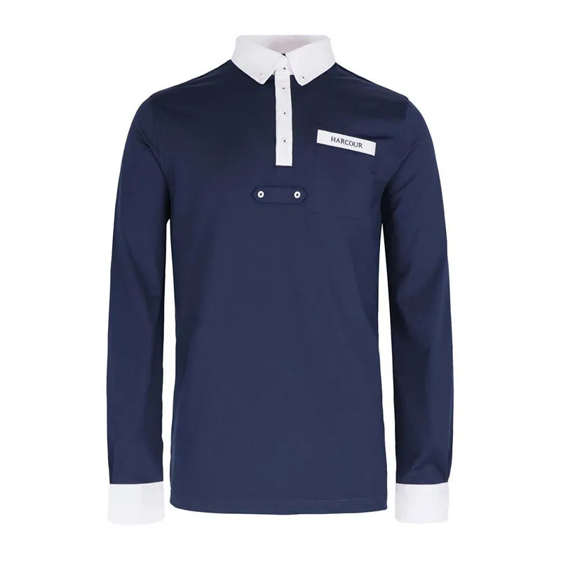 Harcour Etienne Mens Competition Polo Navy