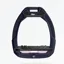 Flex-On Safe on Safety Stirrup Navy Blue/Black/Rose Pink