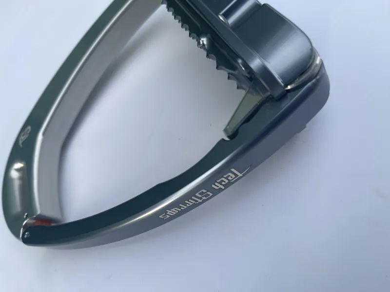 Tech Stirrups Venice Safety Young Rider Silver/Titanium-1