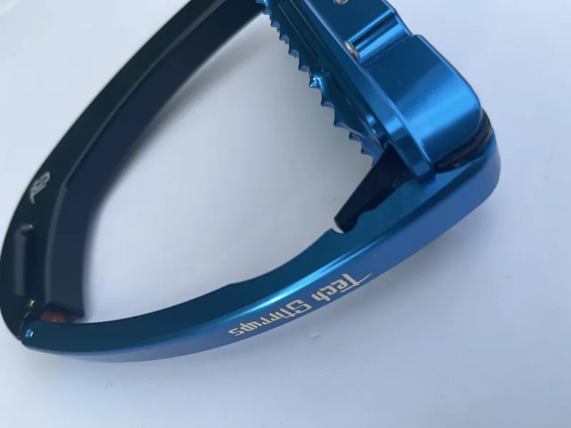 Tech Stirrups Venice Safety Young Rider Black/Blue-1