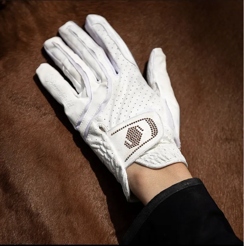 Samshield V-Skin Swarovski Glove White/Rose Gold