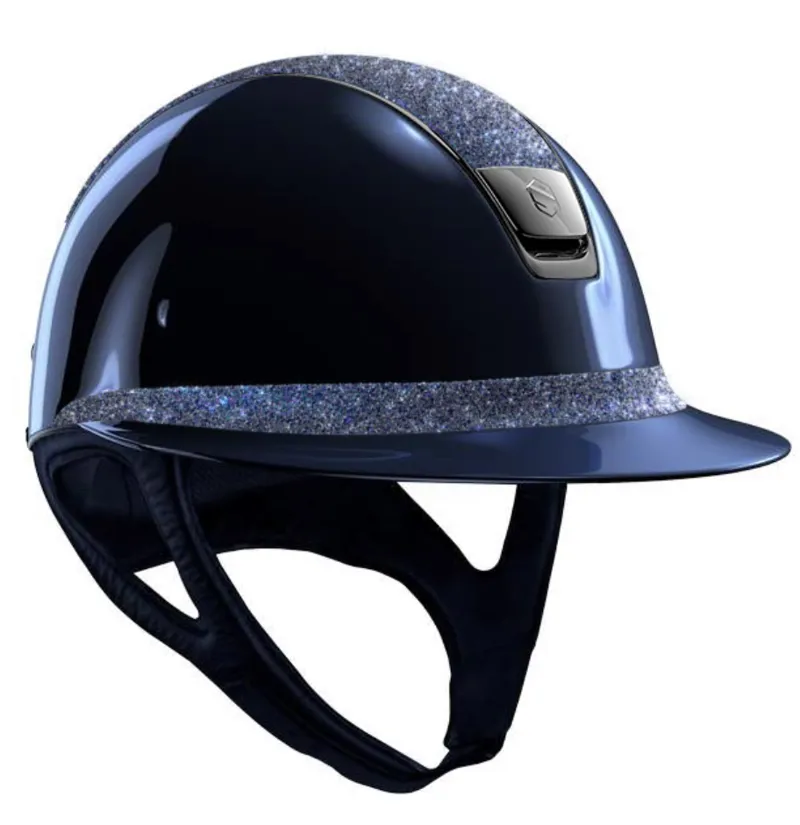 Samshield MissShield Glossy Blue Paradise Shine Crystal Fabric Top + Band ML