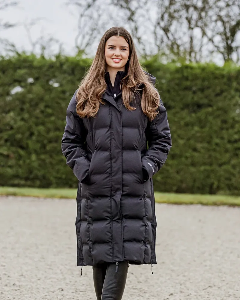 Equidry Thora Waterproof Padded Coat - Black-4